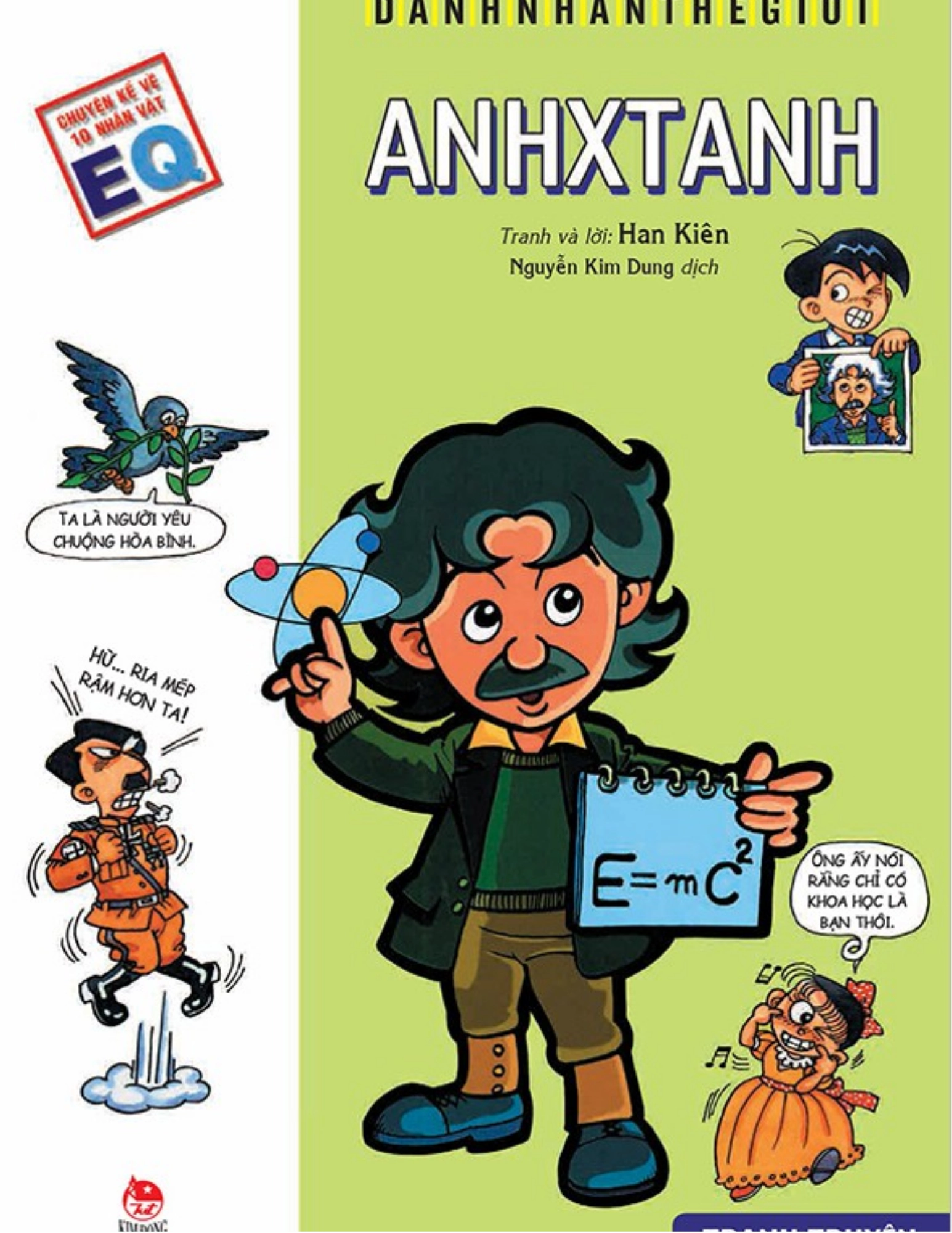 Truyện tranh Danh nhân thế giới - Anhxtanh