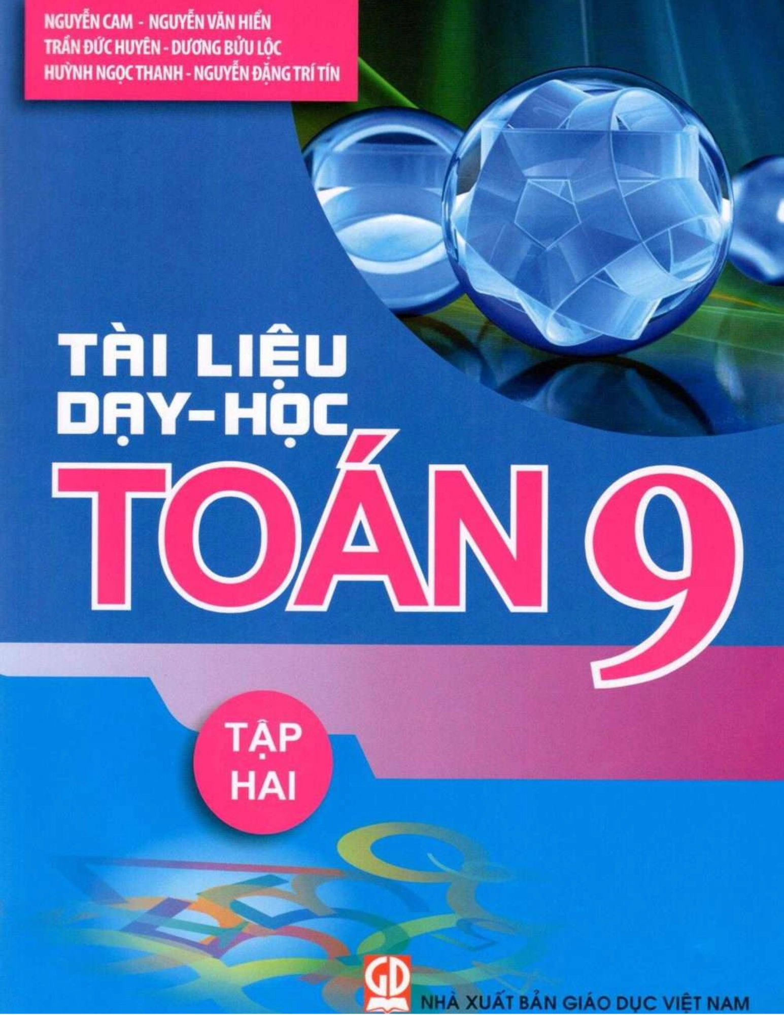 Tài liệu dạy - học Toán 9, tập hai