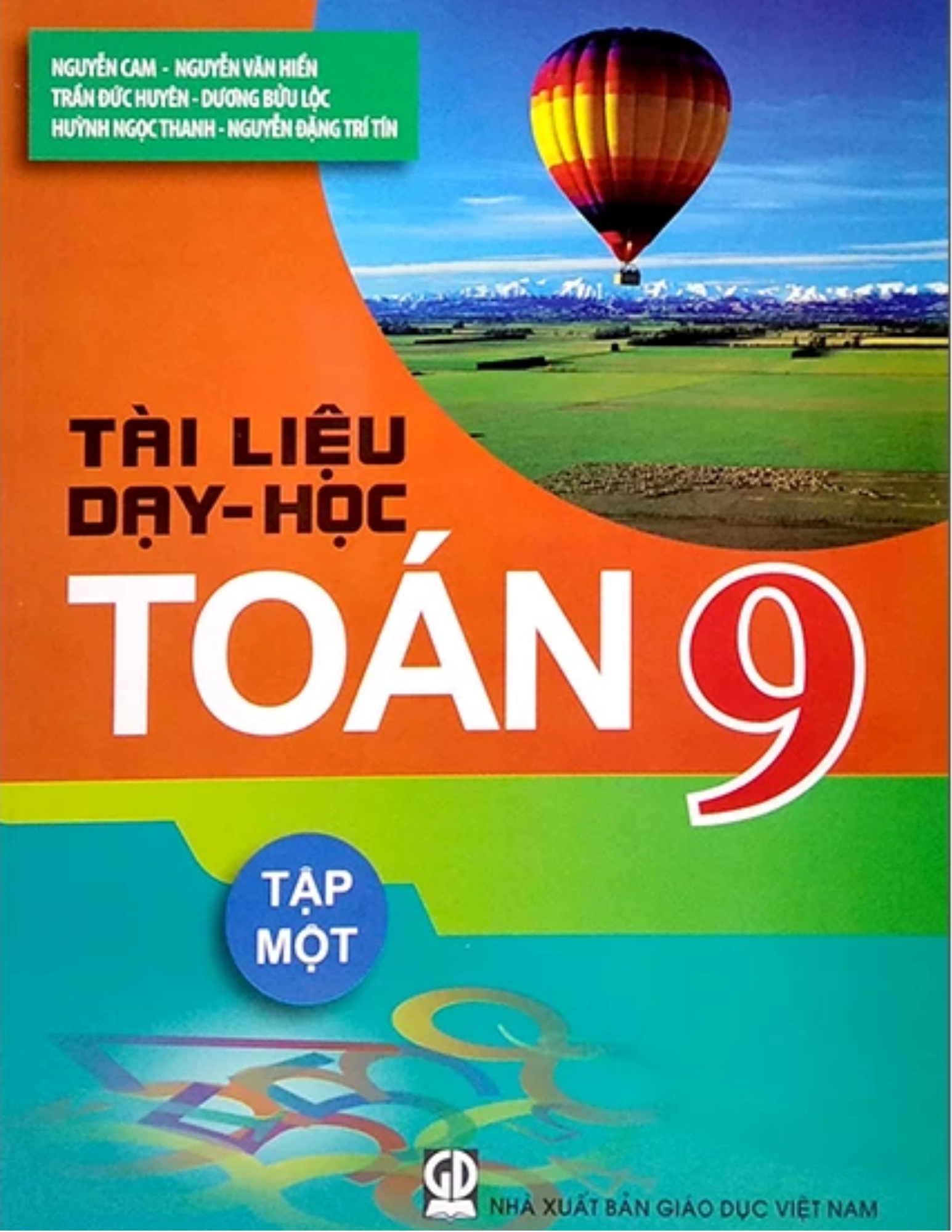 Tài liệu dạy - học Toán 9, tập một