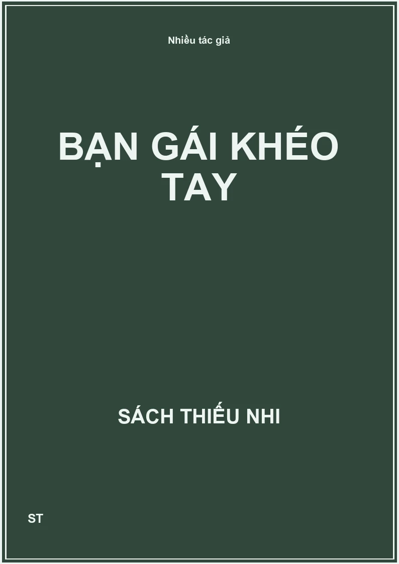 Bạn gái khéo tay