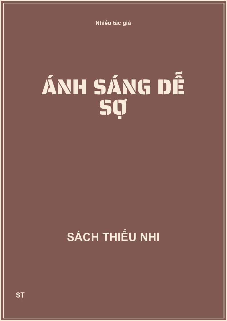 Ánh sáng dễ sợ