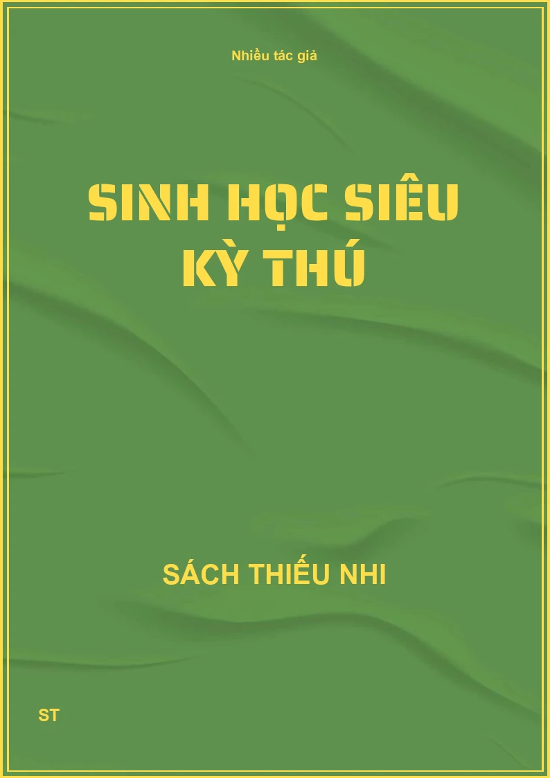 Sinh học siêu kỳ thú