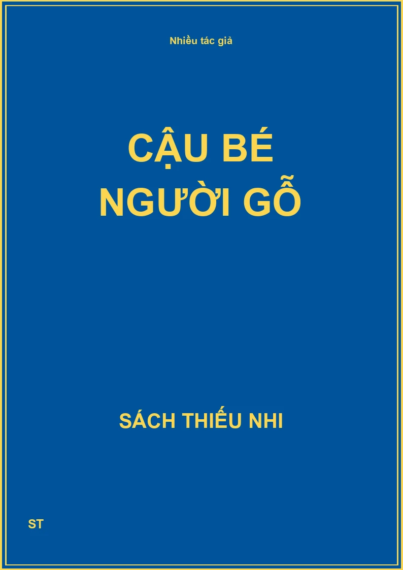 Cậu Bé Người Gỗ