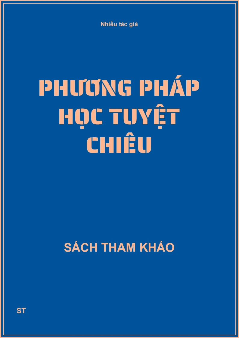 Phương pháp học tuyệt chiêu