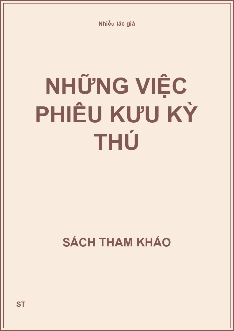 Những việc phiêu kưu kỳ thú