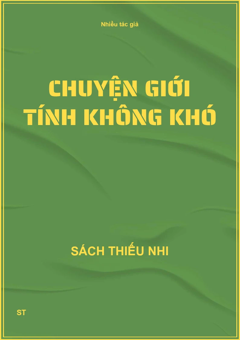Chuyện giới tính không khó