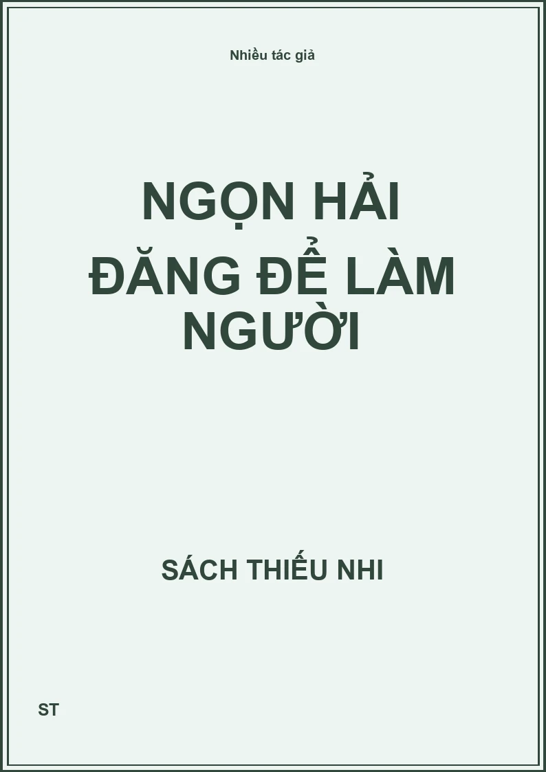 Ngọn hải đăng để làm người