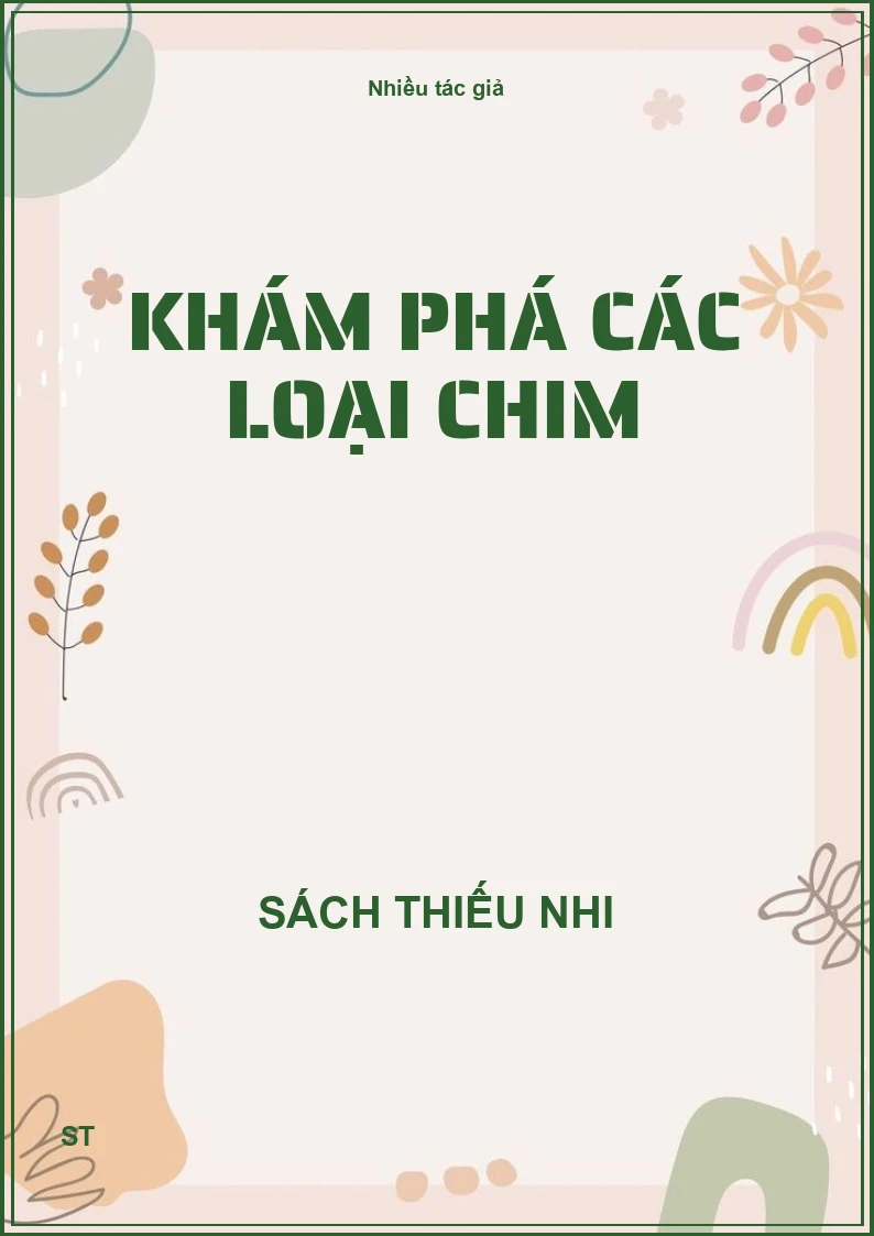 Khám phá các loại chim