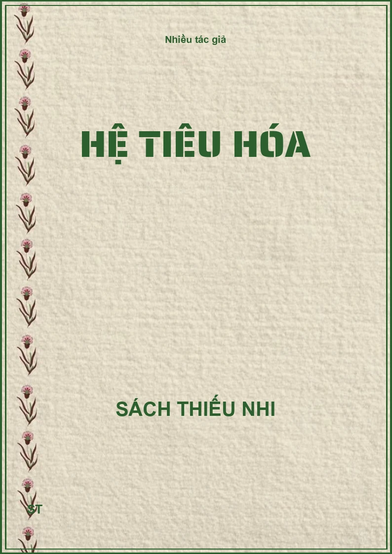 Hệ tiêu hóa
