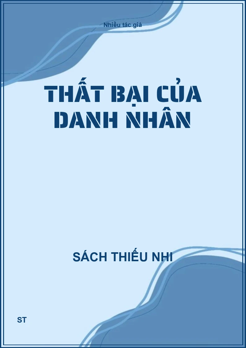 Thất bại của danh nhân