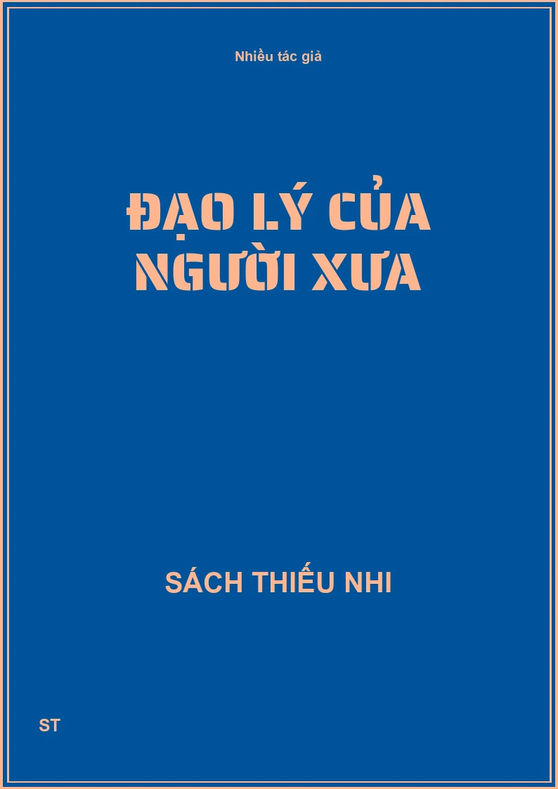 Đạo lý của người xưa