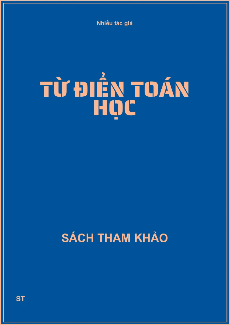 Từ điển toán học