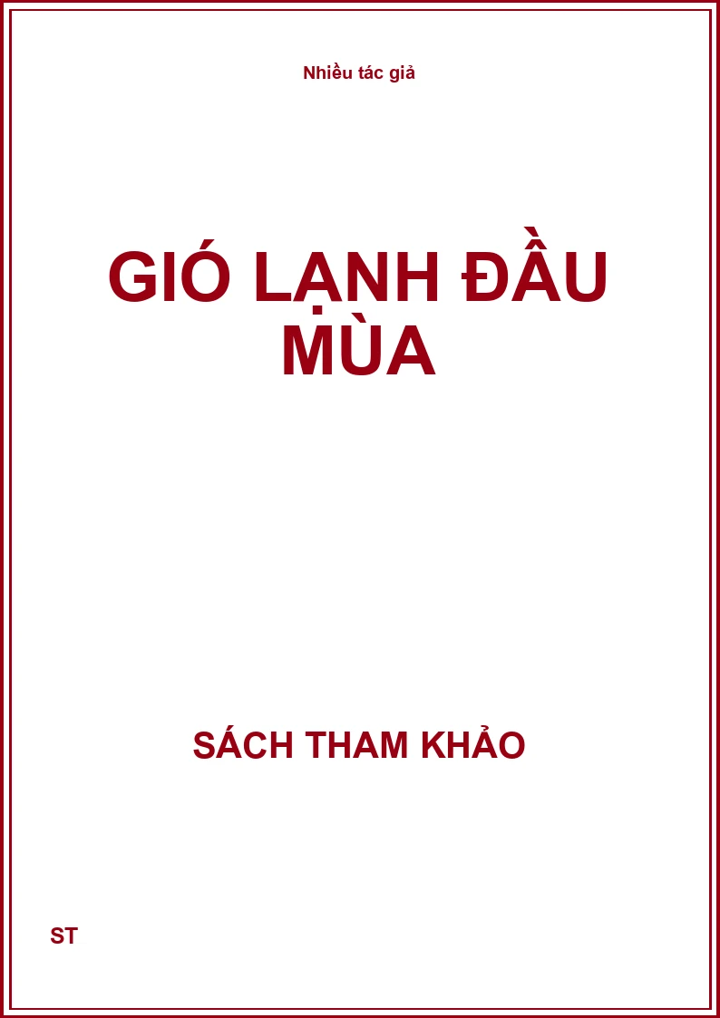Gió lạnh đầu mùa