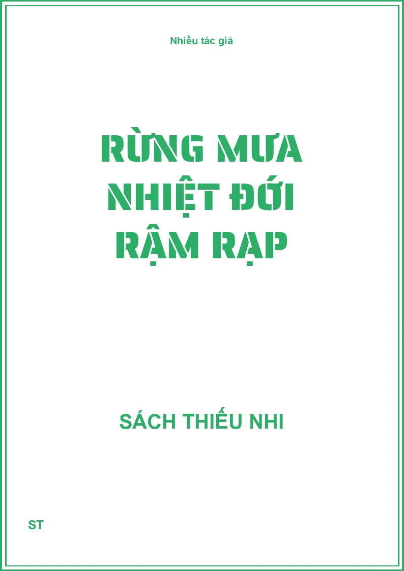 Rừng mưa nhiệt đới rậm rạp