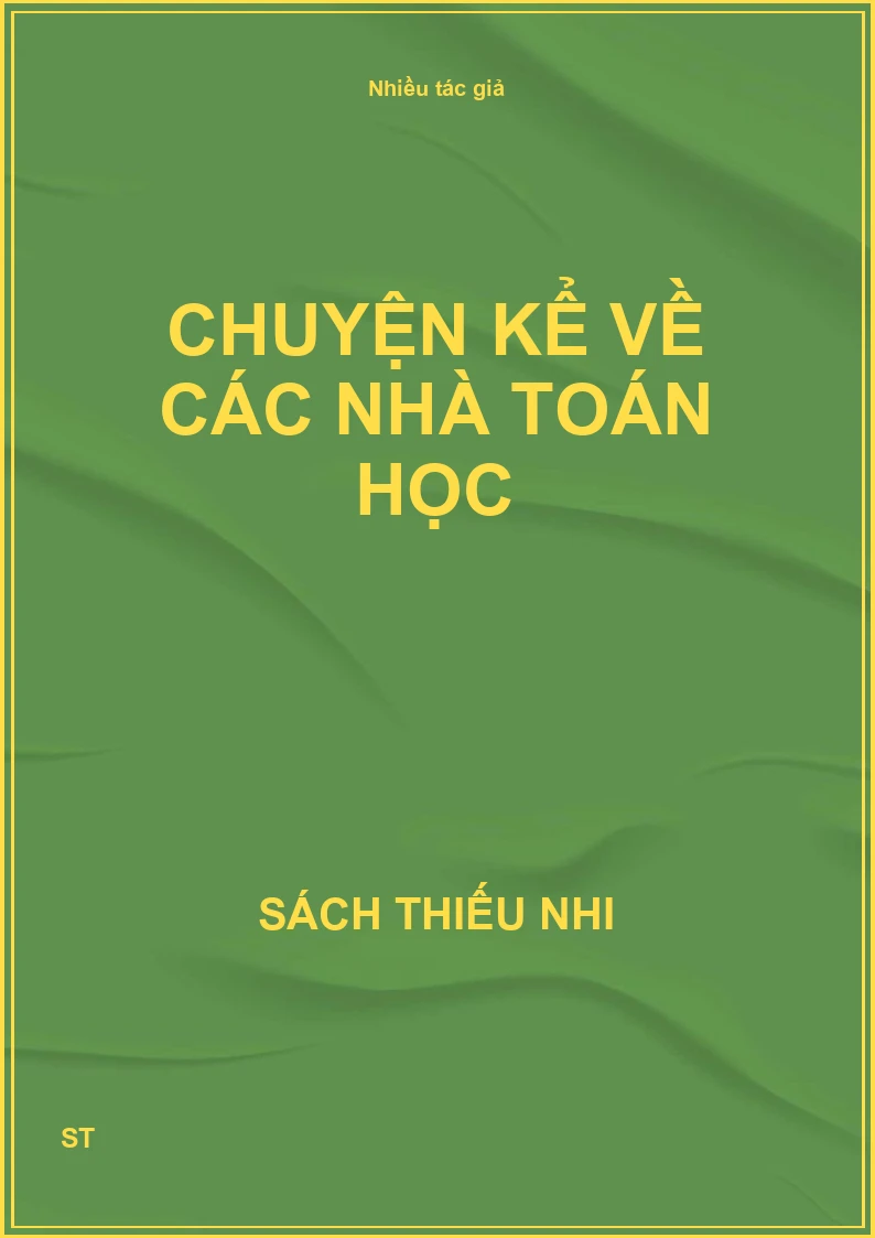 Chuyện kể về các nhà toán học