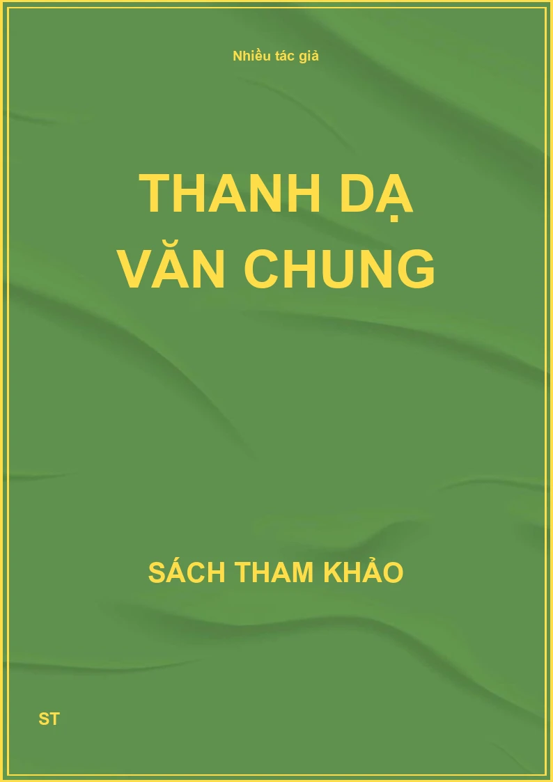 Thanh Dạ văn chung