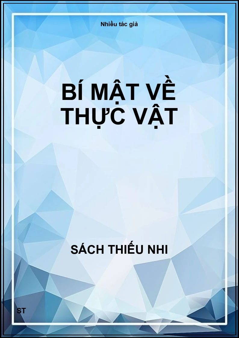 Bí mật về thực vật