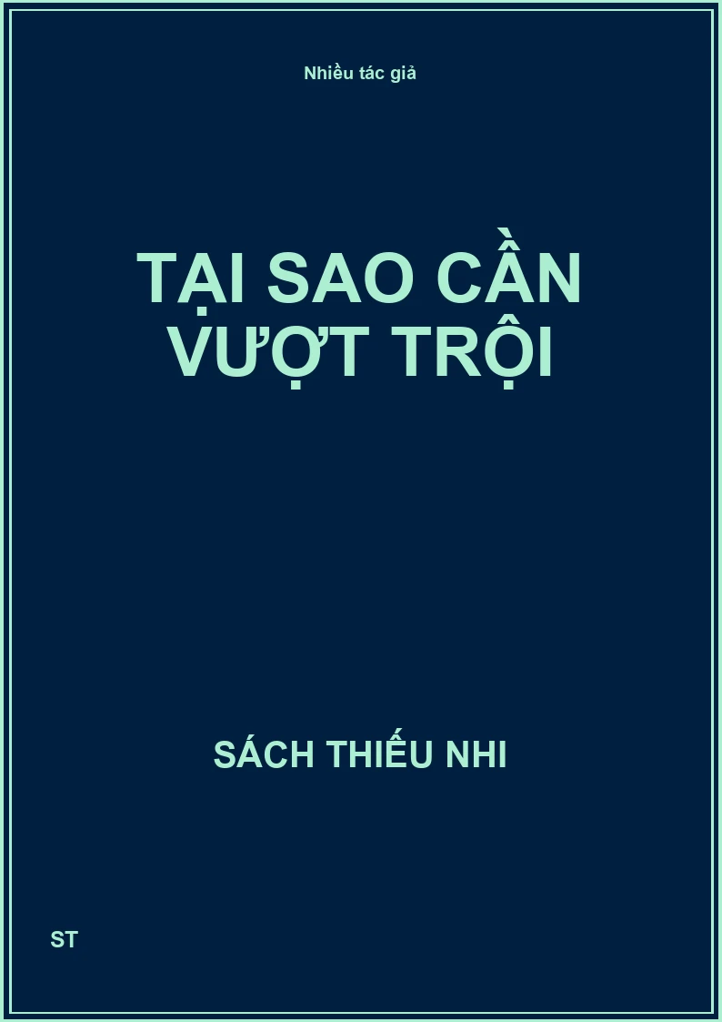 Tại sao cần vượt trội