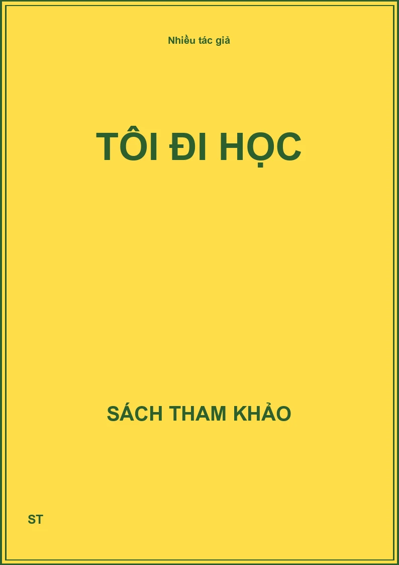 Tôi đi học