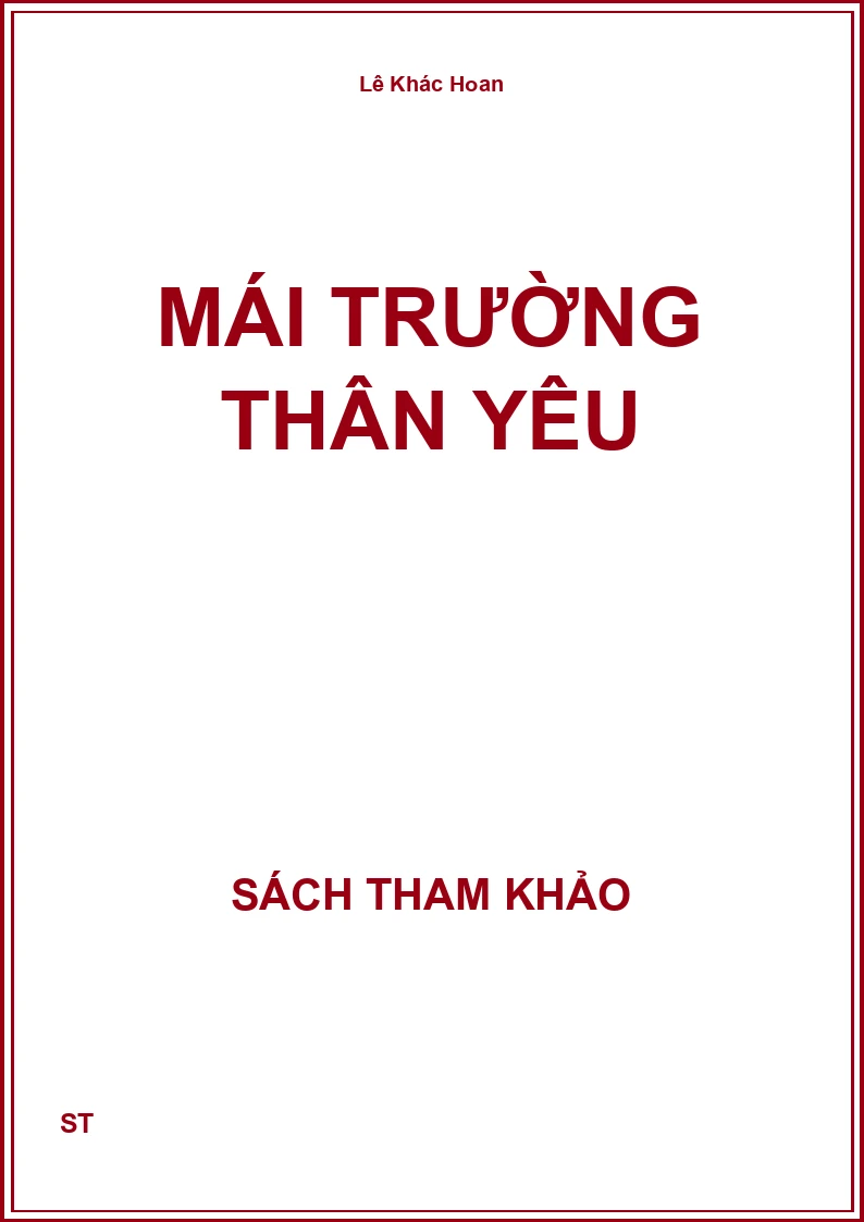Mái trường thân yêu