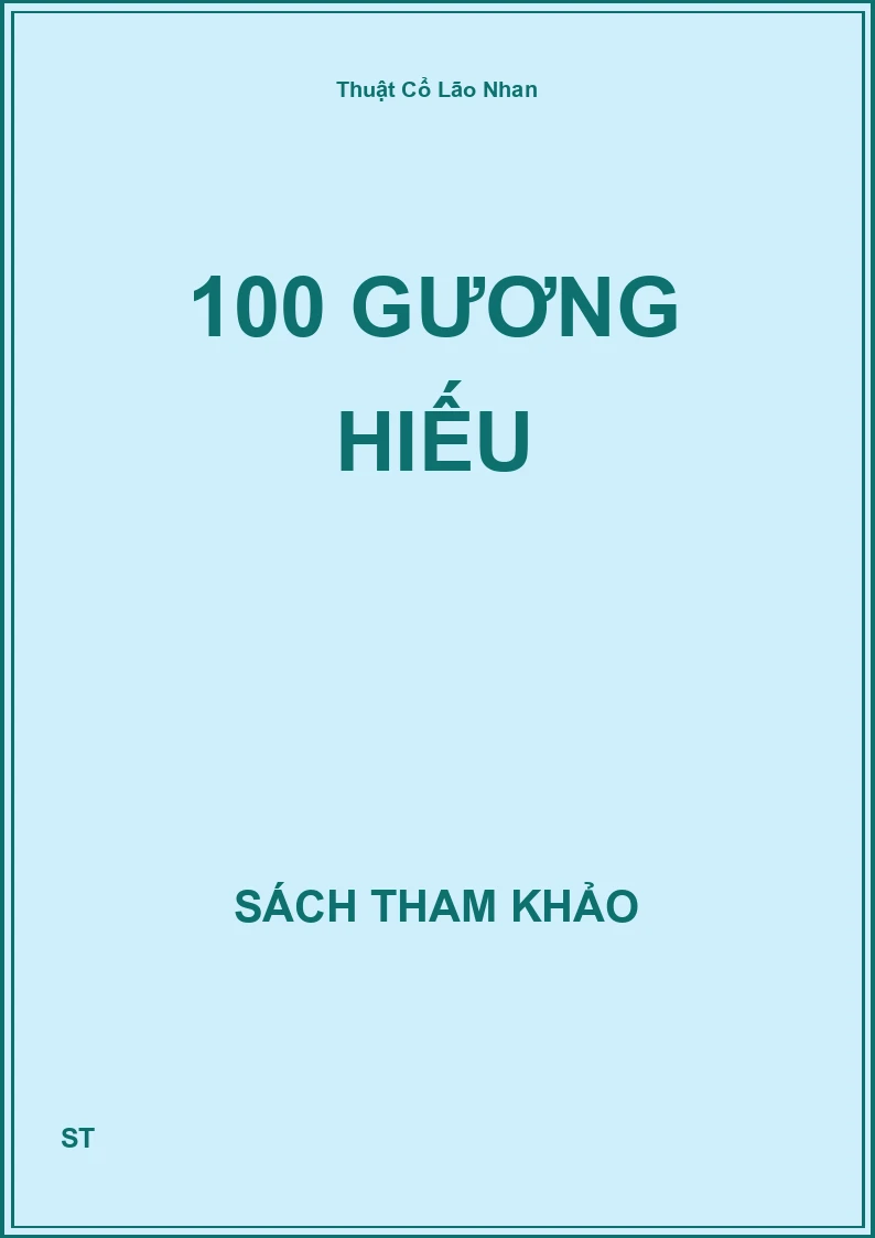 100 gương hiếu