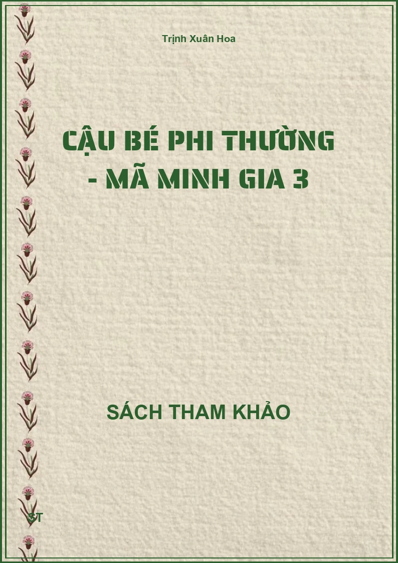 Cậu bé phi thường - Mã Minh Gia 3