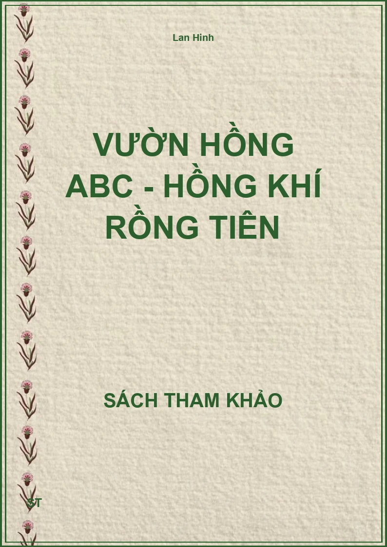 Vườn hồng ABC - Hồng khí rồng tiên