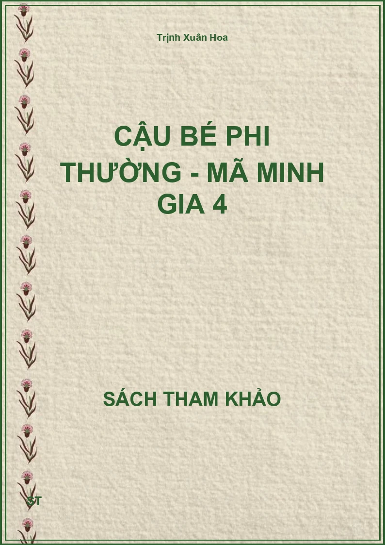 Cậu bé phi thường - Mã Minh Gia 4