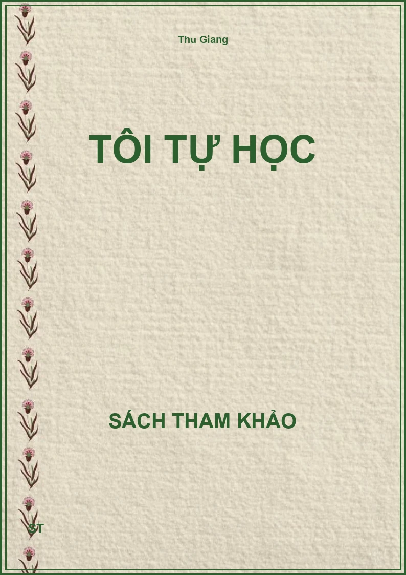 Tôi tự học