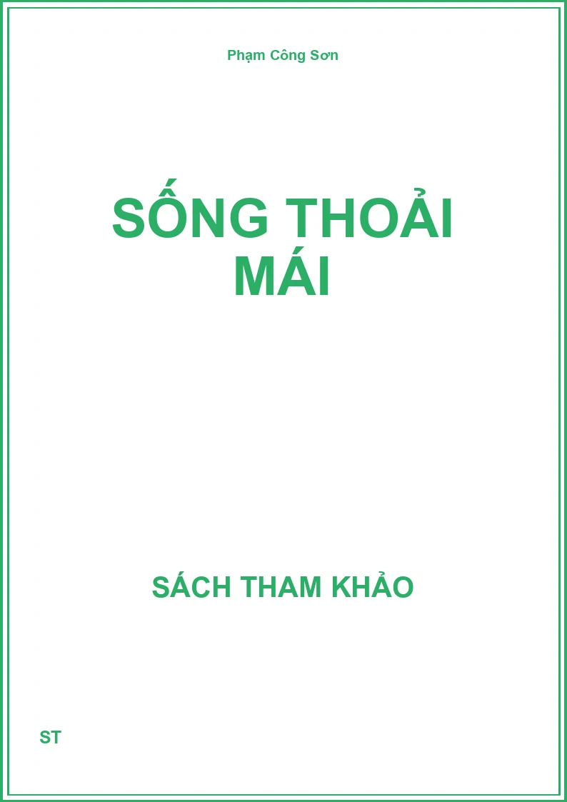 Sống thoải mái