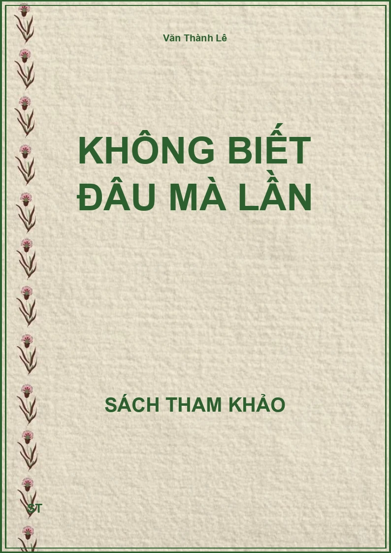 Không biết đâu mà lần