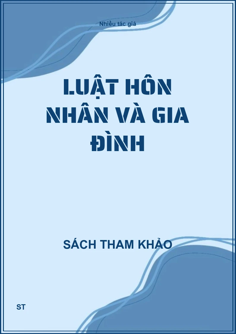 Luật hôn nhân và gia đình