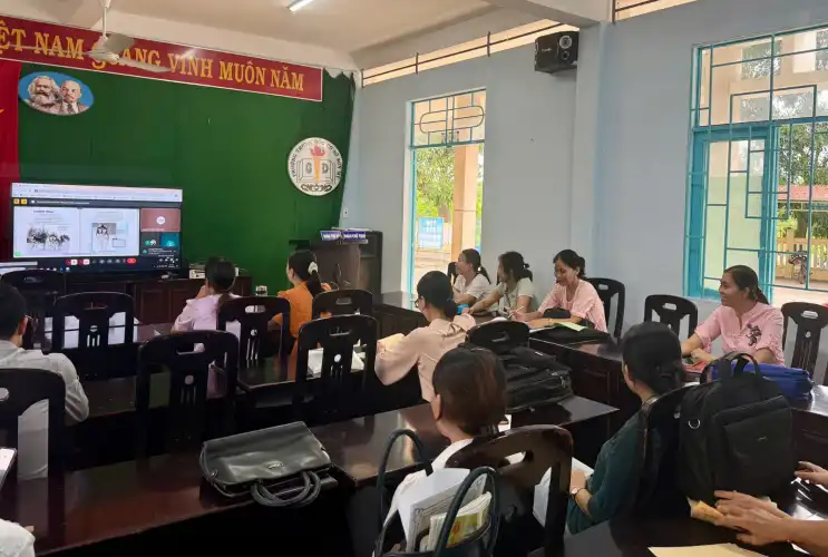 Tập Huấn Thư Viện Số DLib K12 Tại THCS Sơn Mỹ: Bước Tiến Mới Trong Ứng Dụng Công Nghệ Giáo Dục