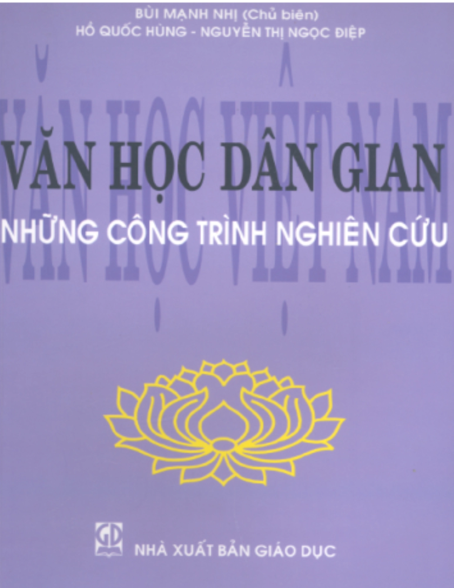 Văn học dân gian - Những công trình nghiên cứu