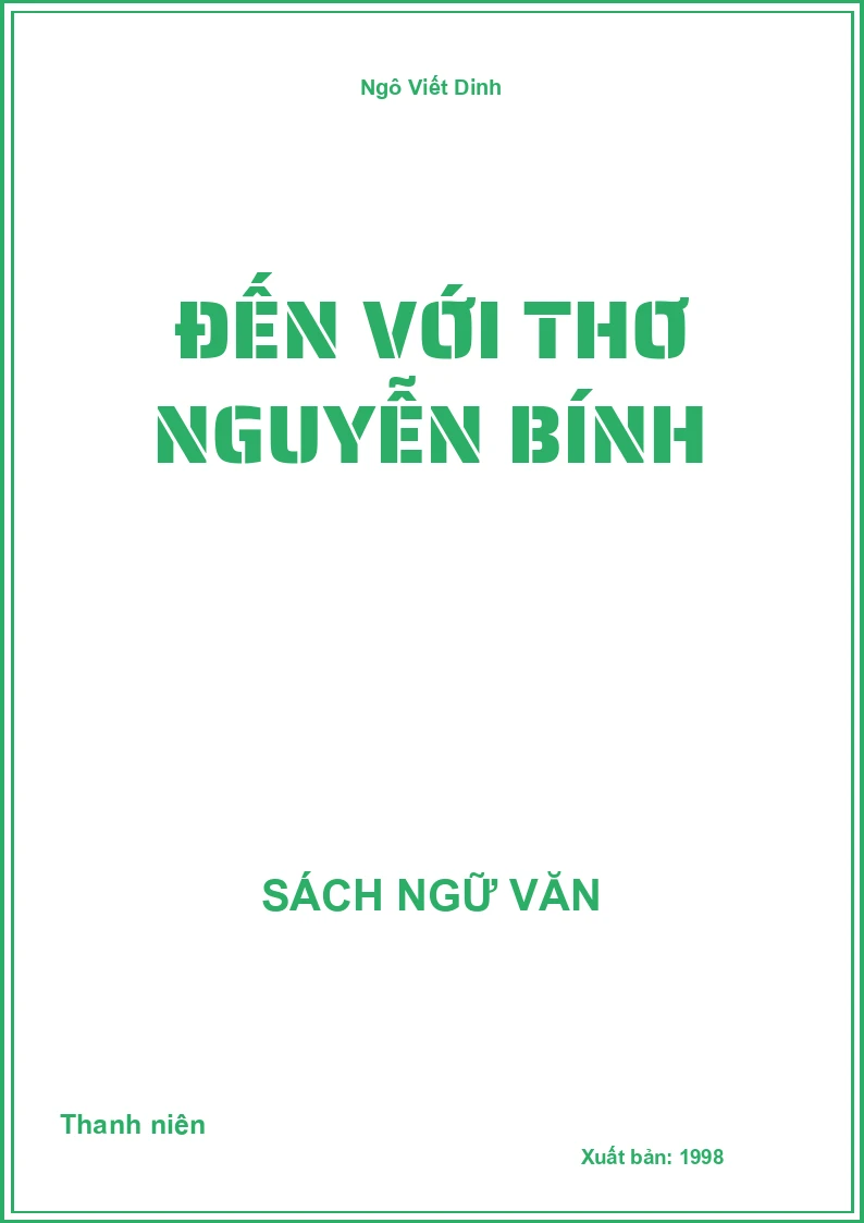Đến với thơ Nguyễn Bính