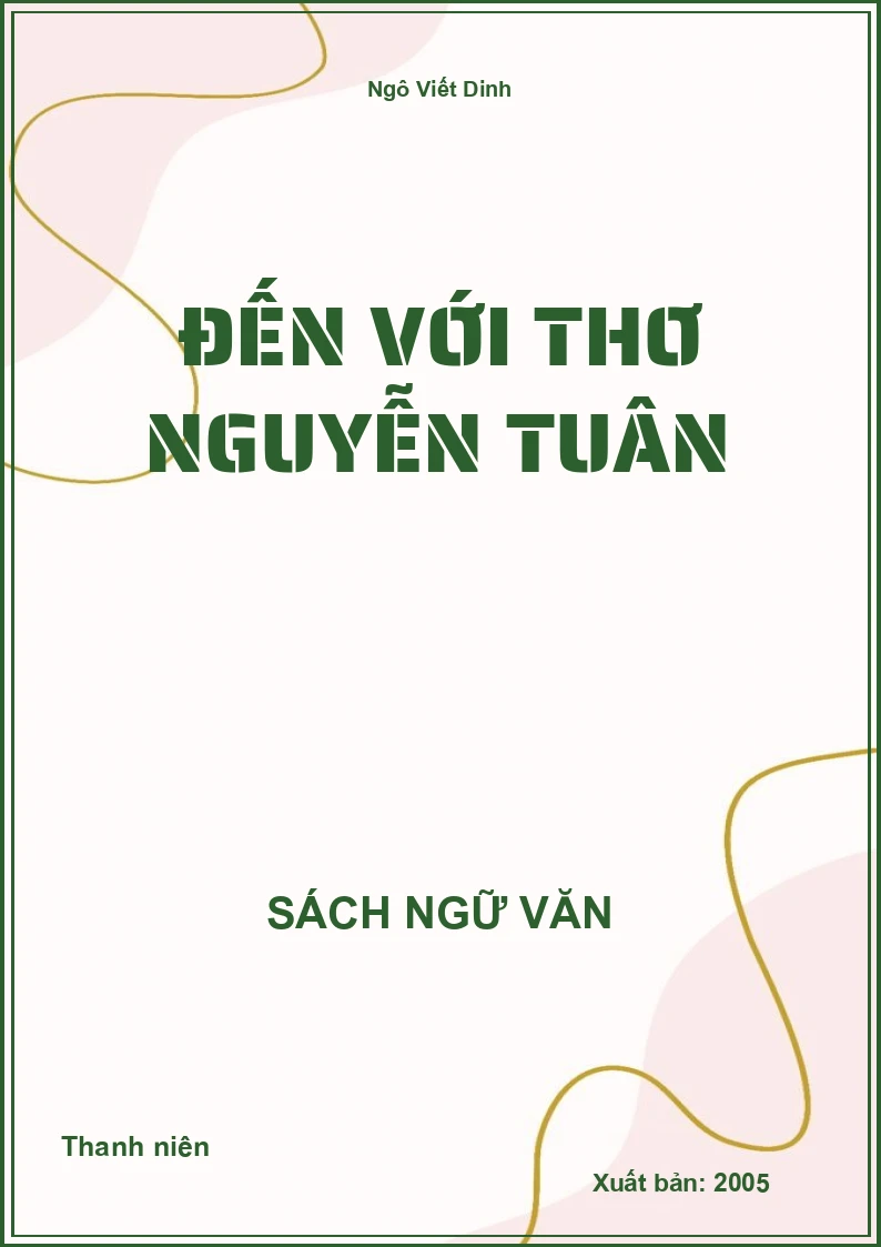 Đến với thơ Nguyễn Tuân