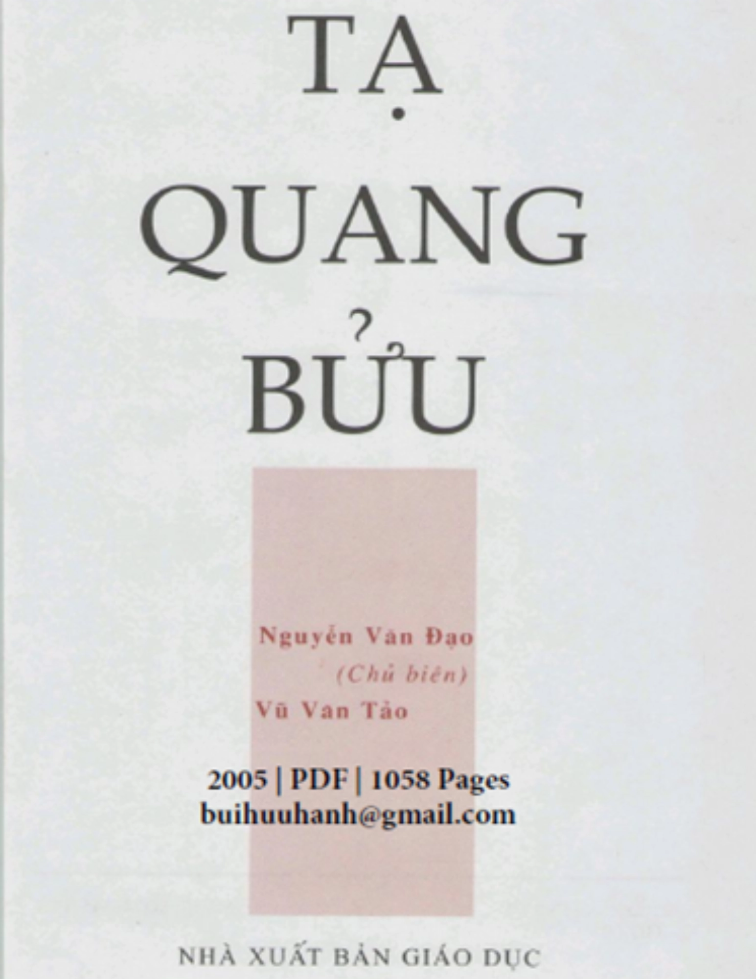 Tạ Quang Bửu