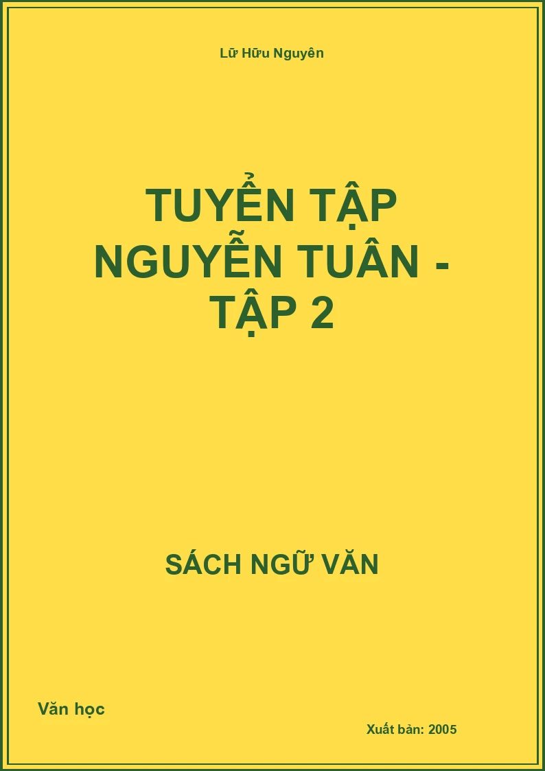 Tuyển tập Nguyễn Tuân - Tập 2