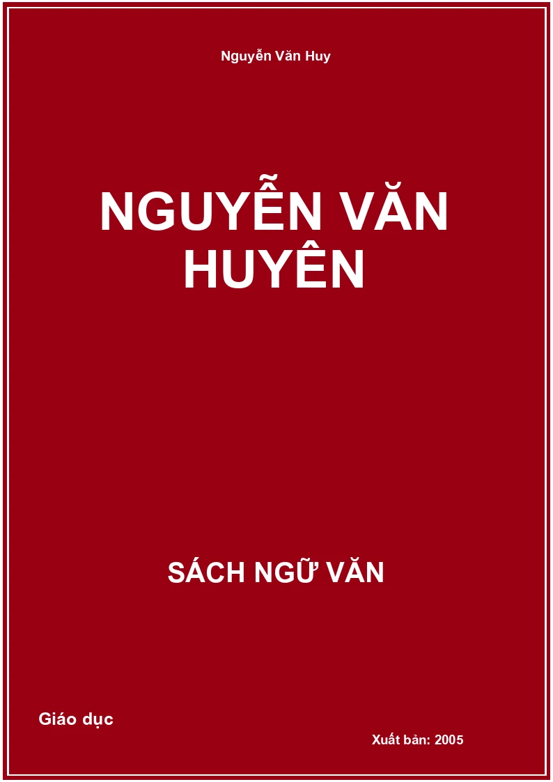 Nguyễn Văn Huyên