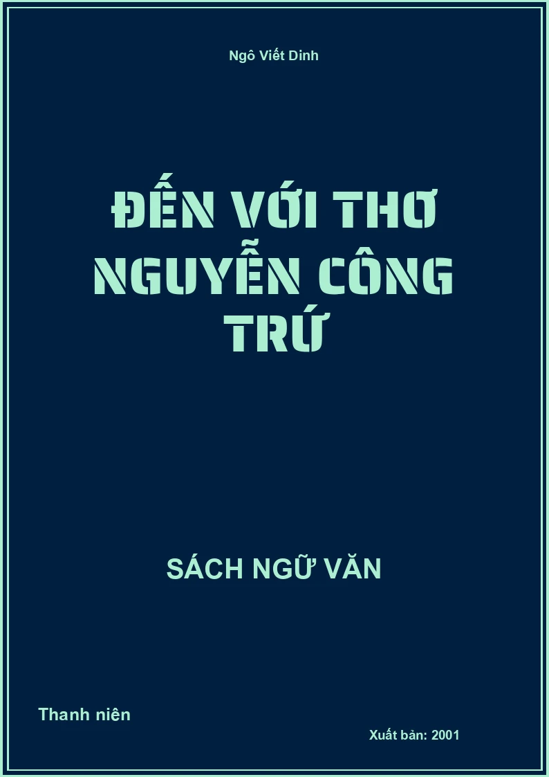 Đến với thơ Nguyễn Công Trứ