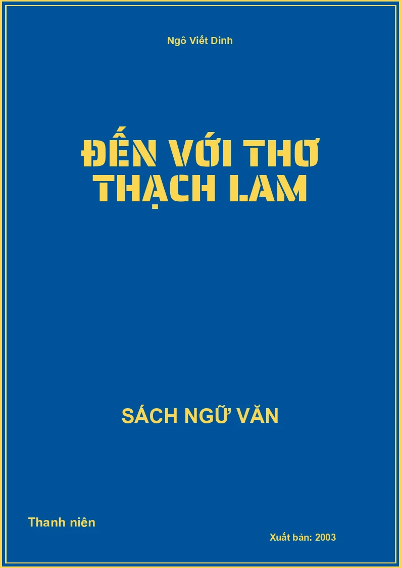 Đến với thơ Thạch Lam