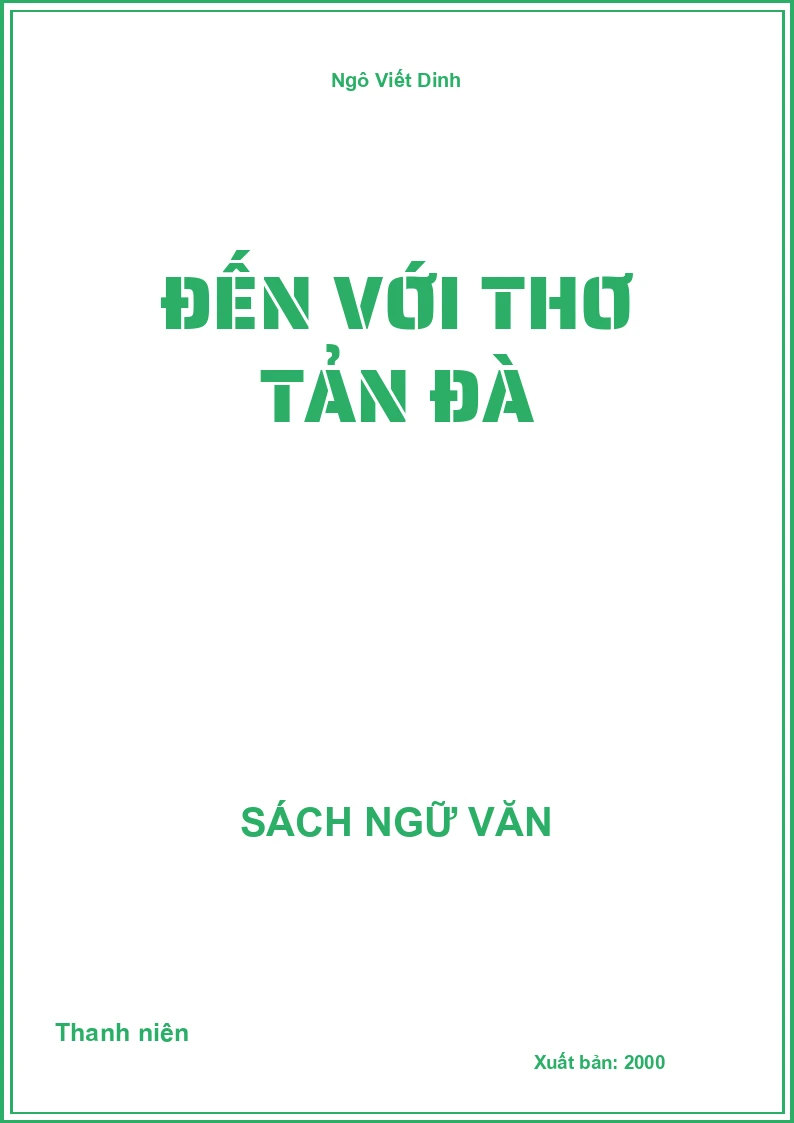 Đến với thơ Tản Đà