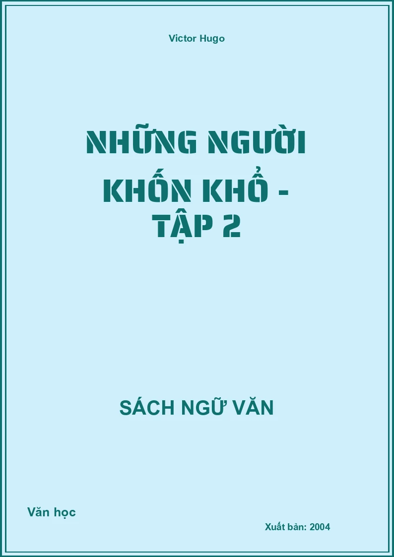 Những người khốn khổ - Tập 2