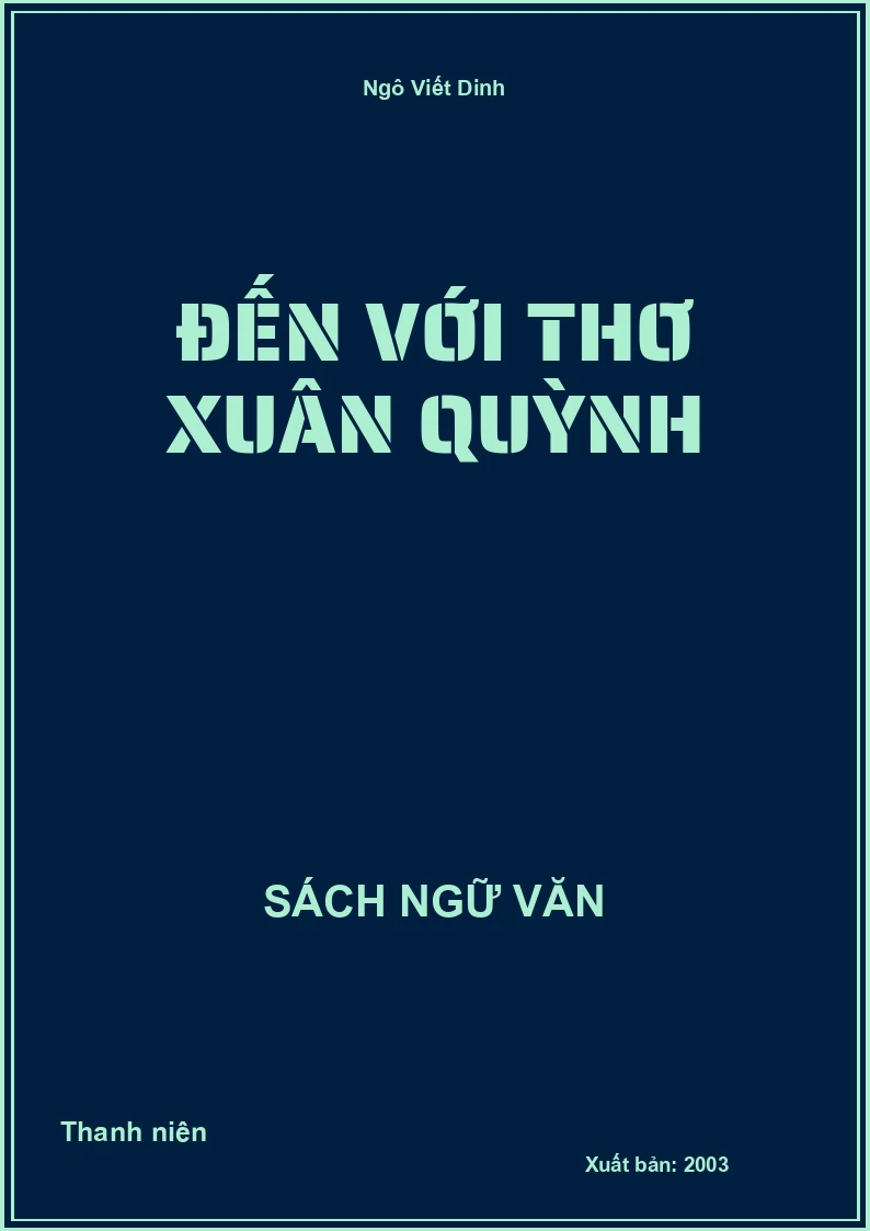 Đến với thơ Xuân Quỳnh