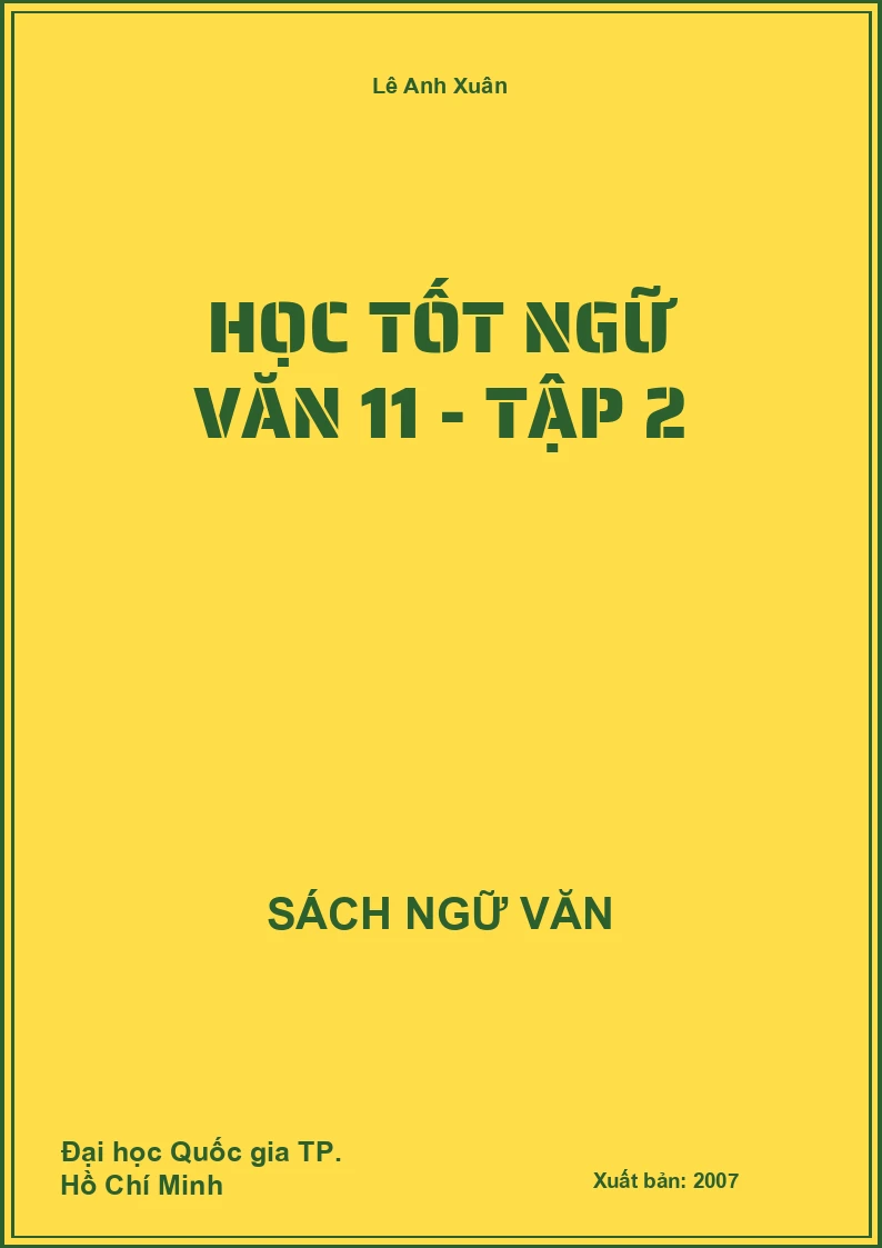 Học tốt Ngữ Văn 11 - Tập 2