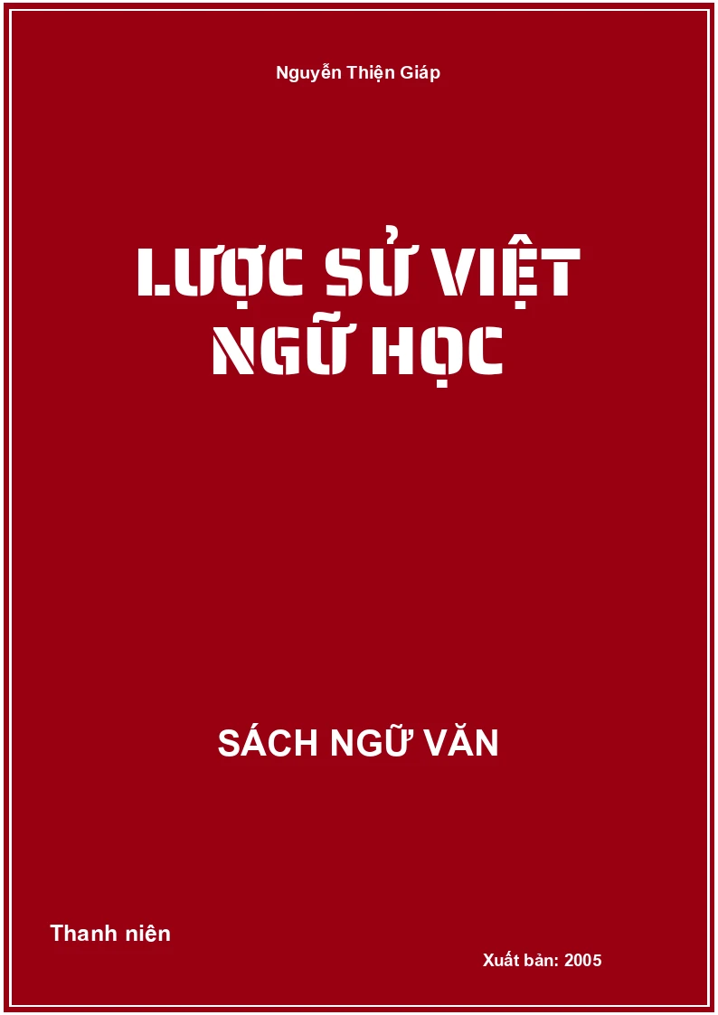 Lược sử Việt Ngữ học