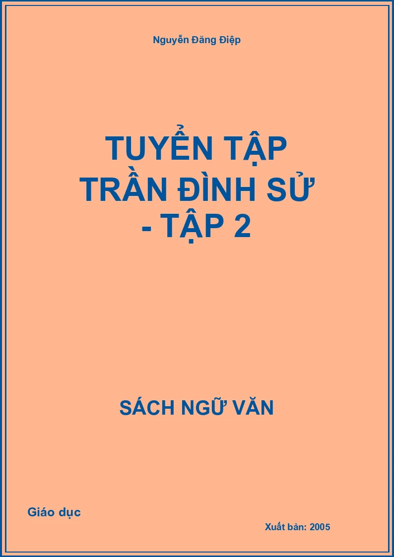 Tuyển tập Trần Đình Sử - Tập 2