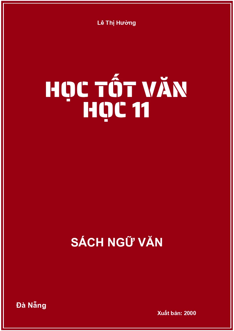 Học tốt Văn học 11