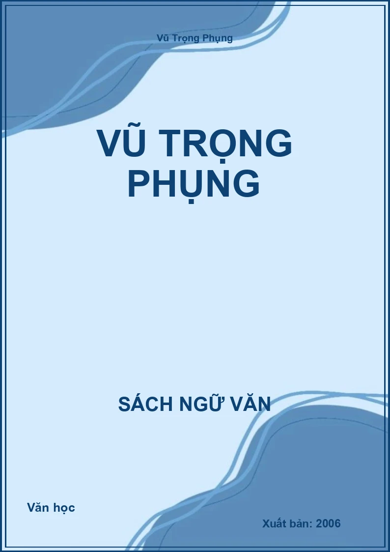 Vũ Trọng Phụng