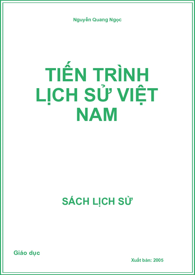 Tiến trình lịch sử Việt Nam
